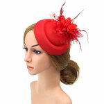 Vintage Veil Hair Accessories Factory - High Quality Factory Direct Flowers Feather Fascinator