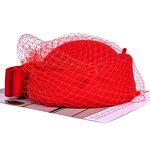 Stewardess Fedora Hat Factory - OEM/ODM High-End Elegant Autumn Winter Korean Style Bow Veil