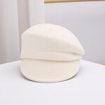 Short Brimmed Hat Factory - OEM/ODM Sophisticated Structured British New Autumn Winter Velvet