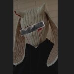 Long Beard Horn Hat Factory - OEM/ODM New Hot Selling Funny Personality Pure Hand-Knitted Pullover