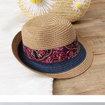 Hemp Yarn Straw Hat Factory - Wholesale High Quality New Design with Ribbon and Rope Outdoor