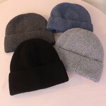 Wool Blend Hat Factory - OEM/ODM Autumn Winter New Ladies Warm Knitted Jacquard Casual