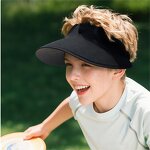 Sports Visor Hats Factory - Factory Wholesale at Low Price Solid Color Sun Hat Adjustable Summer
