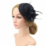 Vintage Veil Hair Accessories Factory - High Quality Factory Direct Flowers Feather Fascinator