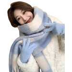 Ethnic Paisley Shawl Supplier - Wholesale Large Autumn Winter Warm Long Thick Extra-Length Jacquard