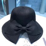 Hand-crocheted Straw Hat Factory - Summer Sun protection Day Fresh Flowers Foldable Shade Fisherman