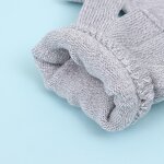 Unisex Winter Gloves Supplier - The Latest Design Wholesale Warm Knit Solid Color All-Finger Acrylic