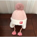 Baby Cap Supplier - Wholesale Winter Cartoon Ear Protection Cute Pompom Warm Windproof