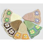 Seaside Beach Straw Hat Supplier - 2025 New Seaside Vacation Leisure Travel Handmade Flower