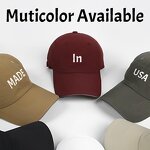 Baseball Cap Factory - OEM/ODM Adjustable New Fashion Spring Summer Letter Embroidery Cotton