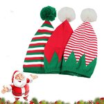 Christmas Jacquard Hat Factory - Wholesale Multi Color Cold with Plush Ball Custom Acrylic
