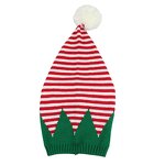 Christmas Jacquard Hat Factory - Wholesale Multi Color Cold with Plush Ball Custom Acrylic