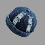 Corduroy Couples Hat Manufacturer - 2025 Fashion Pure Color No Brim Landlord Dome Hip Hop