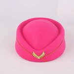 Wool Blend Cap Supplier - OEM/ODM Autumn Winter New Warm Retro Versatile Stewardess British Style