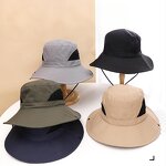 Bucket Hat Supplier - OEM/ODM Korean Style Leopard Print Retro Hip Hop Reversible UV