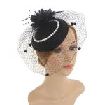 European Bridal Headpiece Supplier - Wholesale Vintage Veil Fascinator Feather for Wedding
