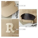 PVC Baseball Cap Manufacturer - Original Design Korean Wide Brim Shown Face Small Cap Couple