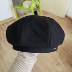 Knitted Woolen Hat Supplier - Bulk Discount Custom Autumn Winter Retro Winter-Proof British Painter