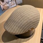 Collapsible Straw Hat Supplier - Wholesale Large Brim Shade Small Fragrant Wind Net Yarn Travel