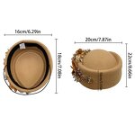 Ostrich Feather Headband Factory - OEM/ODM Luxurious with Crystal Stones Glam Festival Hat