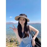 Beach Sun Hat Factory - Wholesale Fashion High Quality Summer Sun Protection Bow Oversize Brim