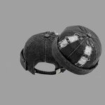 Corduroy Couples Hat Manufacturer - 2025 Fashion Pure Color No Brim Landlord Dome Hip Hop