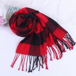 Polyester Plaid Shawl Supplier - New Arrival Autumn Winter High-End Cross-Border All-Match for Couples