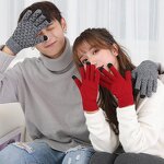 Touch Screen Gloves Manufacturer - High Quality Warm Outdoor Double-Layer Winter-Proof Thickened Fleece