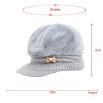 Equestrian Beret Supplier - OEM/ODM Autumn-Winter Vintage Casual Wool Cap Fashion Felt with Brim