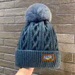 Baby Beanie Supplier - OEM/ODM New Arrival Custom Thicken Knitted with Pompom Acrylic