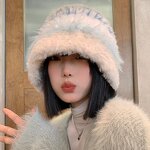 Bucket Hat Manufacturer - OEM/ODM Creative Y2K Color Matching Soft Plush Big Head Circumference