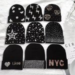 Diamond Hat Factory - OEM/ODM Custom Warm Outdoor Printing Jacquard Woolen Unisex