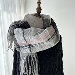 British Style Plaid Scarf Manufacturer - High Quality Autumn Winter Polyester Fiber Women's & Men's