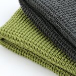 Winter Beanie Factory - OEM/ODM Hot Sale 2026 Solid Color Thermal Waffle Knit with Ear Flaps