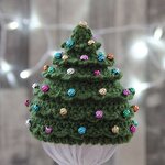 Family Knit Cap Supplier - Wholesale New Matching Christmas Tree Star Design Unisex Crochet