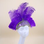 Bridal Fascinator Hat Manufacturer - Wholesale High Quality Luxury Feather Vintage Veil for Wedding