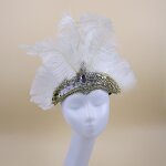 Bridal Fascinator Hat Manufacturer - Wholesale High Quality Luxury Feather Vintage Veil for Wedding
