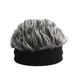 Wig Cap Manufacturer - OEM/ODM Charming Novelty with Brim Warm Knitted Beanie Unisex Hip Hop