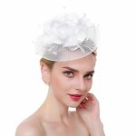 Formal Headdress Supplier - Light Luxury Euro-American Style Solid Color Horse Racing Church