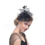 Korean European Style Hat Supplier - Wholesale Feather Felt Flowers Veil Caps Festival Headwear