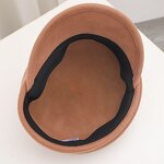 Short Brimmed Hat Factory - OEM/ODM Sophisticated Structured British New Autumn Winter Velvet