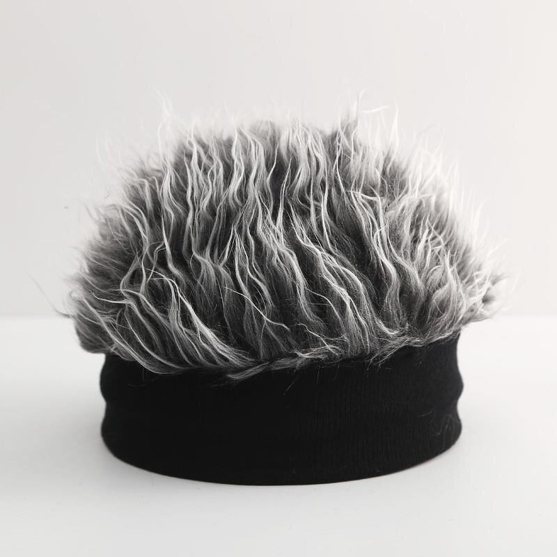Wig Cap Manufacturer - OEM/ODM Charming Novelty with Brim Warm Knitted Beanie Unisex Hip Hop