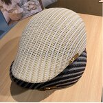 Collapsible Straw Hat Supplier - Wholesale Large Brim Shade Small Fragrant Wind Net Yarn Travel