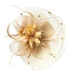 Organza Flower Headpiece Factory - Wholesale Fashion Light Luxury Ethereal Aesthetic Artistic