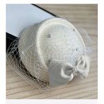 Feather Turban Manufacturer - OEM/ODM New Arrival Fancy Exaggerated 3D Flower Headwrap Formal