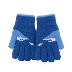Riding Gloves Factory - Wholesale New Fleece-Lined Windproof Cold-Resistant Cute Knit Touchscreen