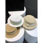 Vintage French Straw Hat Factory - Wholesale Fashion Elegant Sun Shade Flat Hat Ladies Top