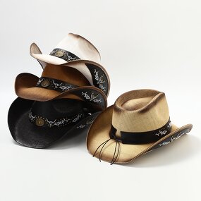 Western Prairie Felt Hat Manufacturer - OEM/ODM Breathable Foldable British Style Hard Denim