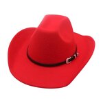 French Retro Jazz Hat Supplier - Hot New Leopard Print Top Handsome Cowboy Hat