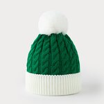 Christmas Knitted Hat Manufacturer - Wholesale Style Design Jacquard Knitting Splicing Color